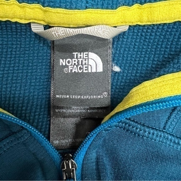 The North Face sweatshirt womens small quarter zip blue pullover - Picture 11 of 12